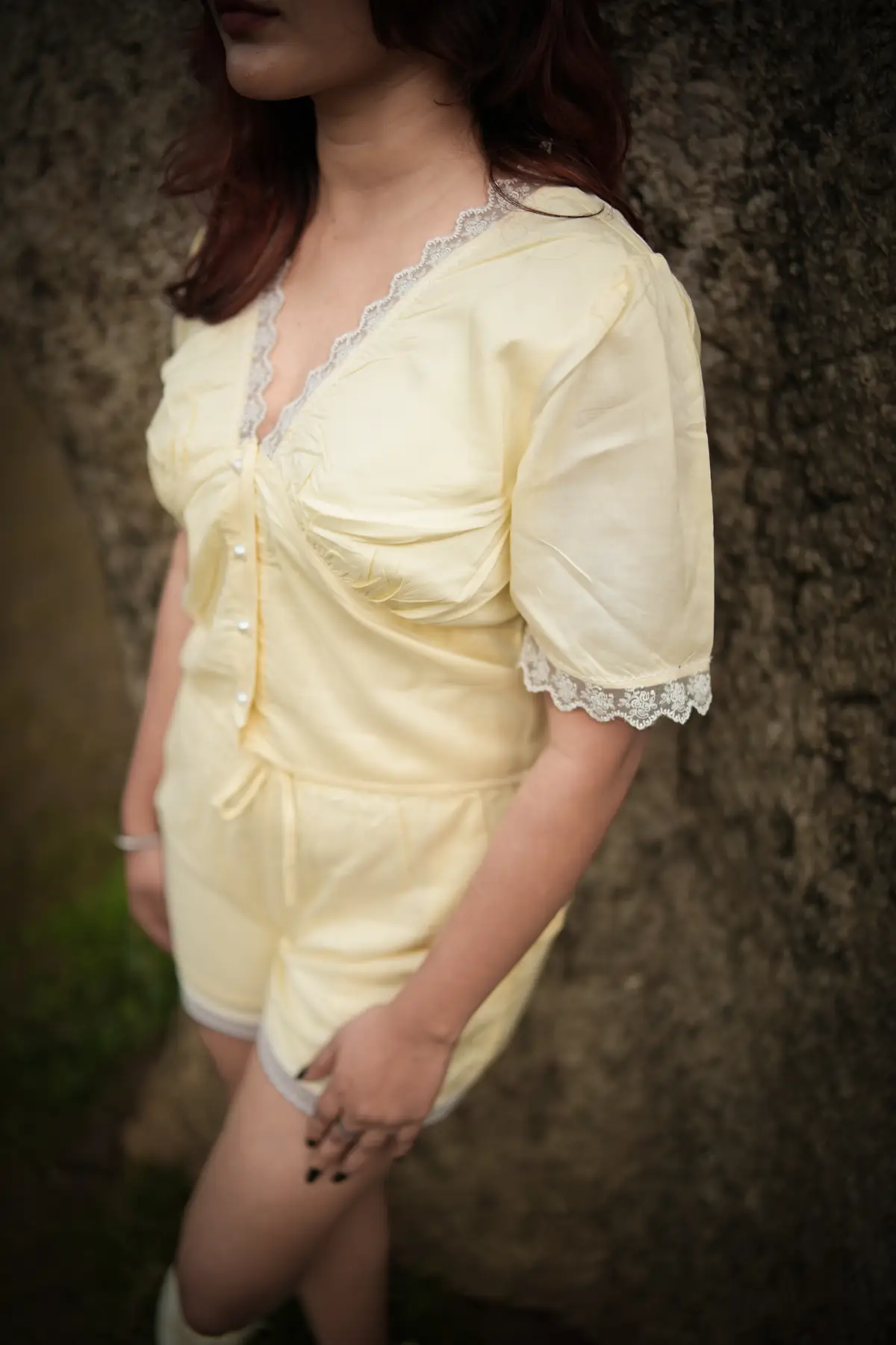 Manila Butter Set – Elegant Yellow Cotton Co-Ord Set